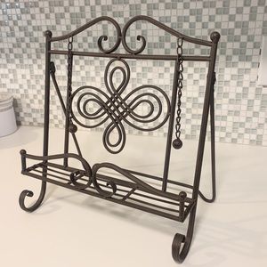 Bronze Recipe Book Stand